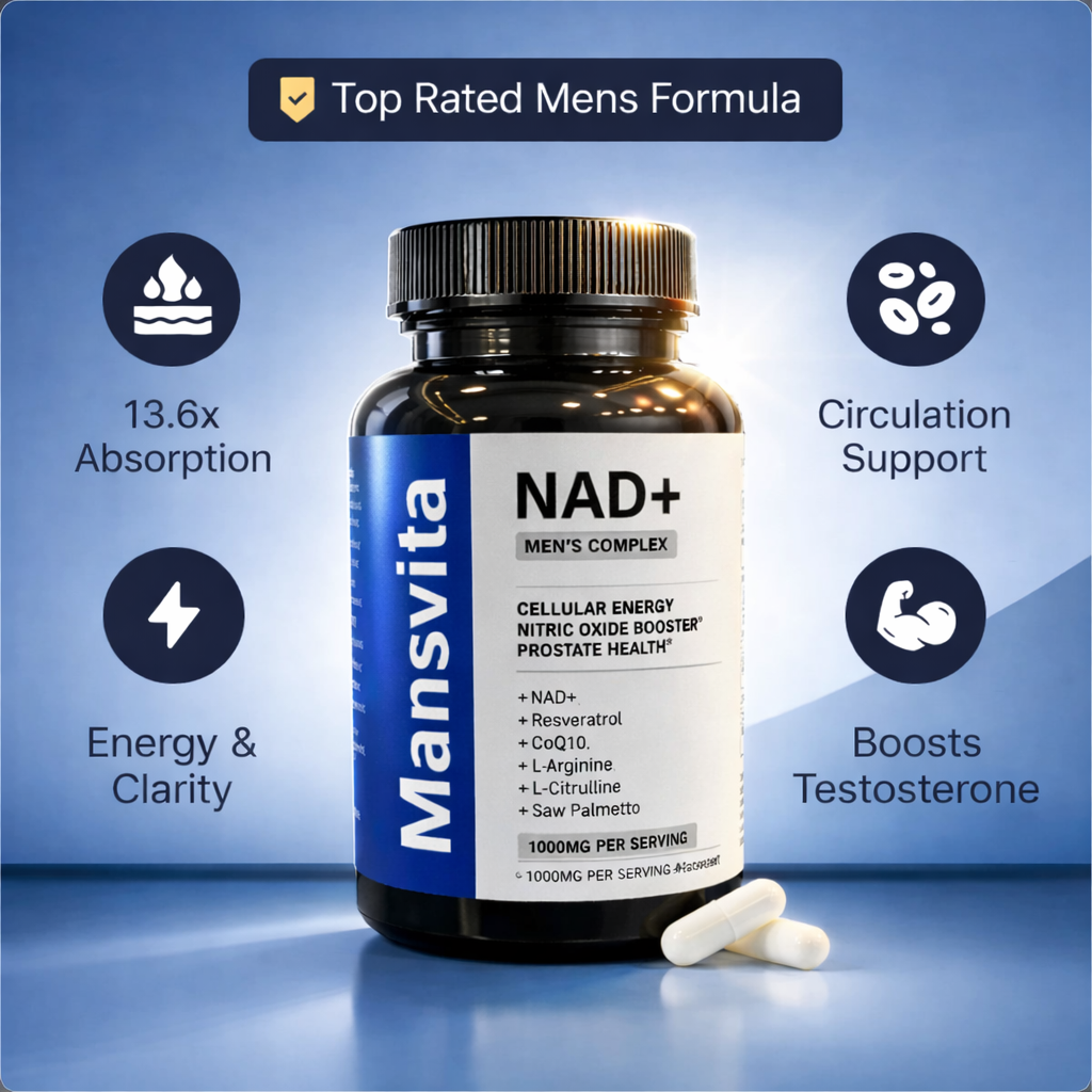 Liposomal NAD+ for Men Vitality