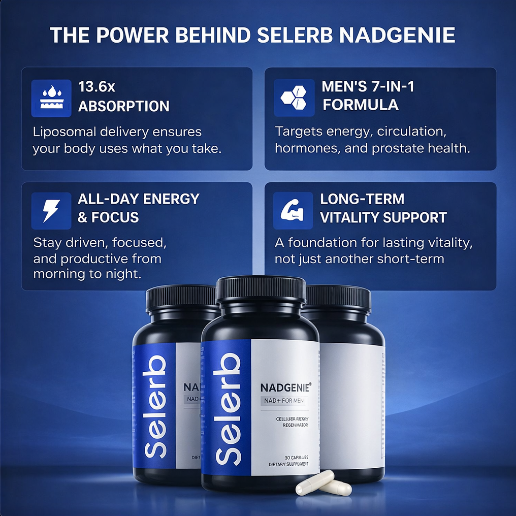 Liposomal NAD+ for Men Vitality